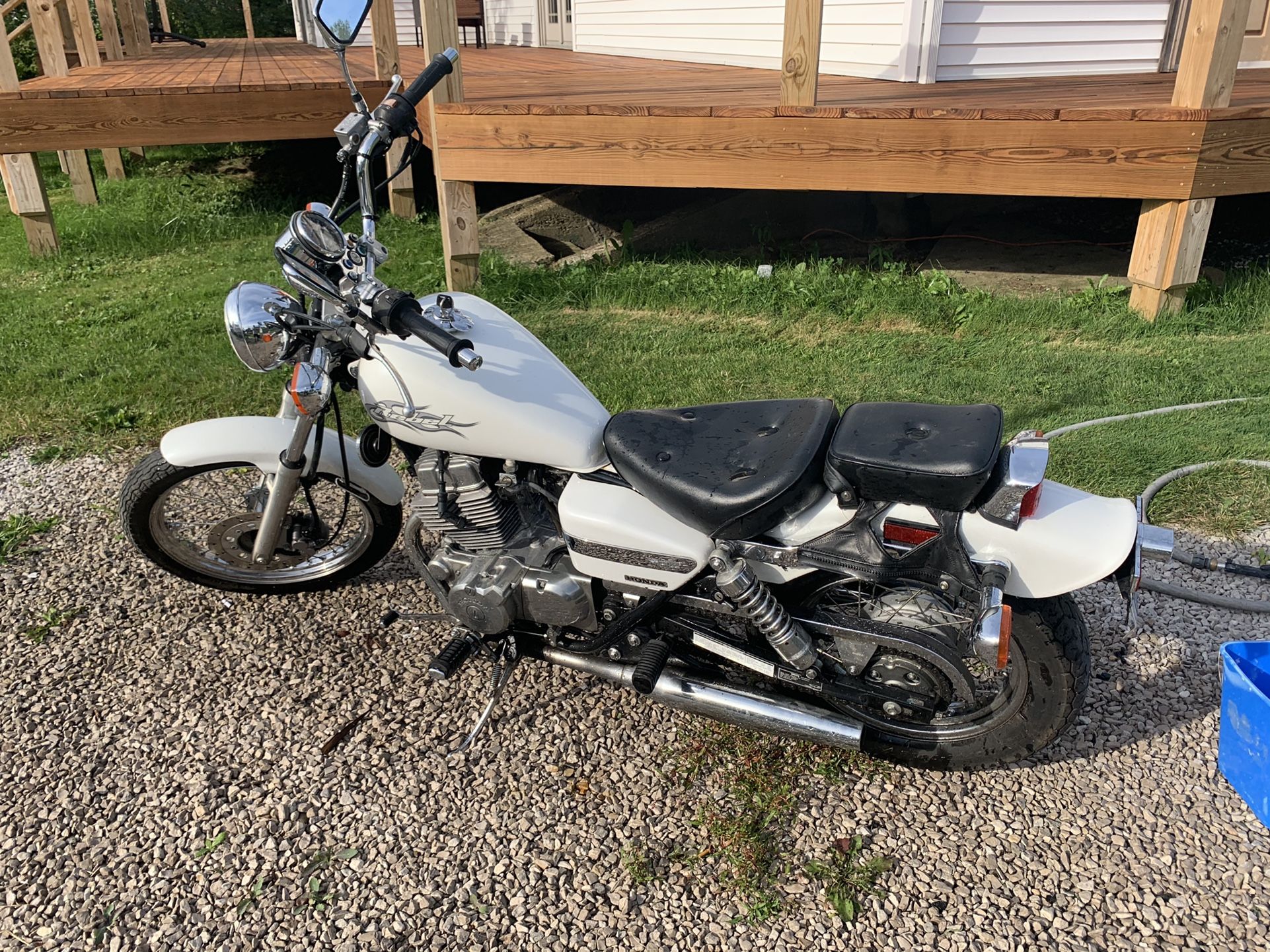 2006 Honda Rebel 250 Project 