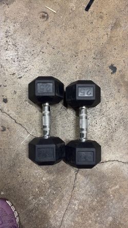 25 pound dumbbell set