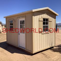 12x8 Shed, $5574 Plus Tax / Plus Delivery