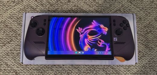 MSI CLAW 8 EX AI+ (Intel ARC G3) Handheld Gaming Console