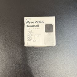 Wyze Video Doorbell Wired w/ Chime HD Smart WiFi Security Camera New Sealed