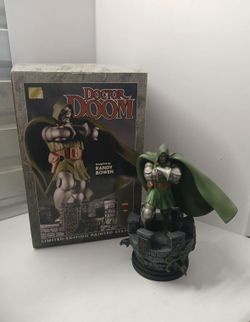 Dr Doom Full Size 14 Inch Statue By Bowen Designs. Fantastic Four And Avengers