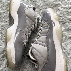 Size 11  Men’s Nike Air Jordan 11 Retro Low Cool Grey 528895-003.  