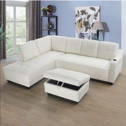 Sectional color blanco