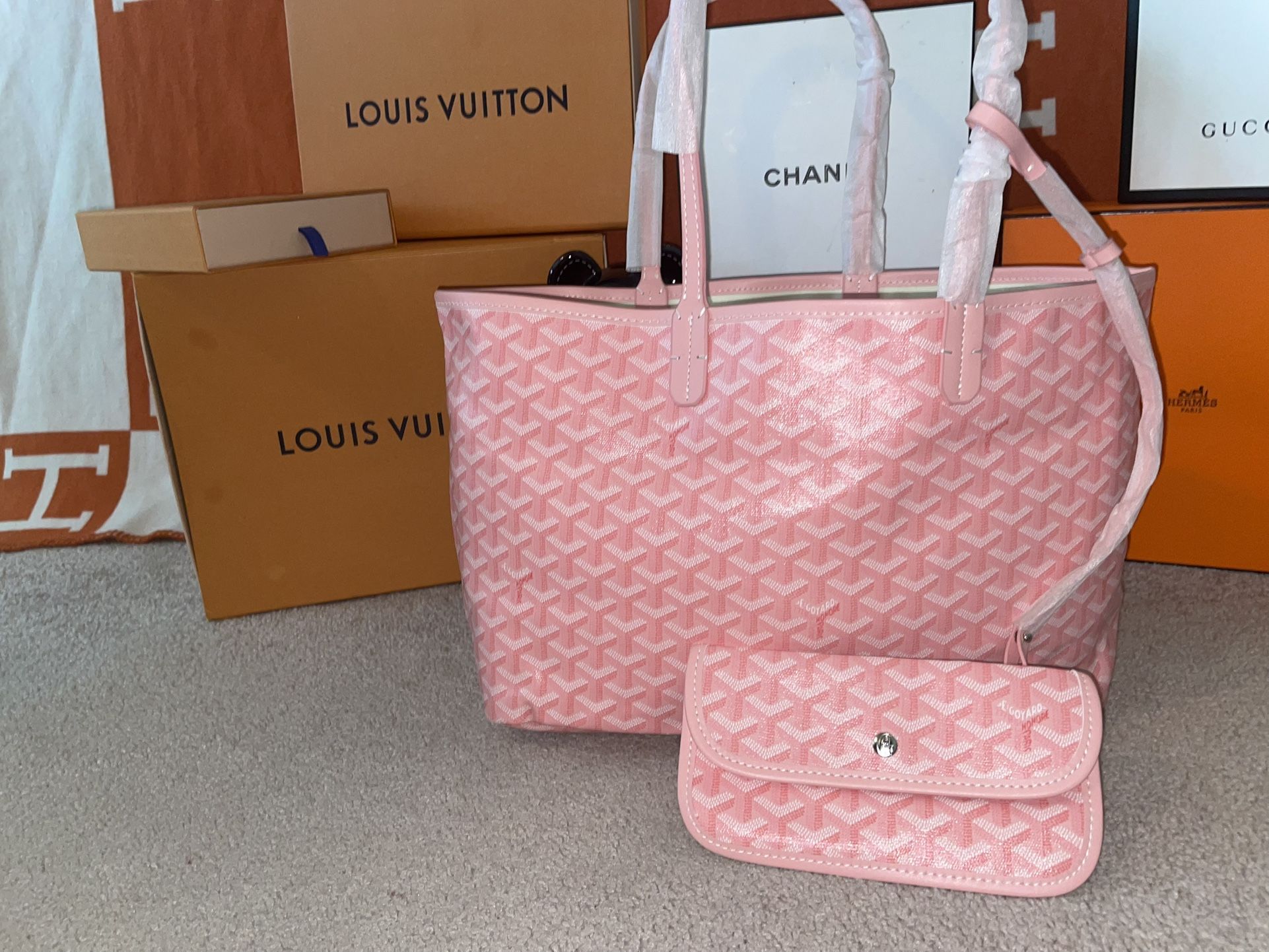 Pink Tote Bag