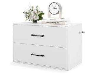 Assembled New Stackable 2-Drawer Dressers for Bedroom - Short Dresser Two Drawer Storage Cabinet
