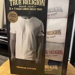 True Religion Large Crew Neck Tees