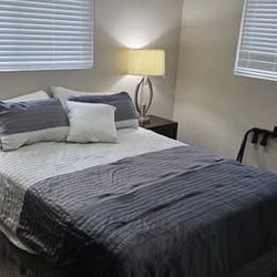 Beautiful, Comfortable Queen bed for sale!