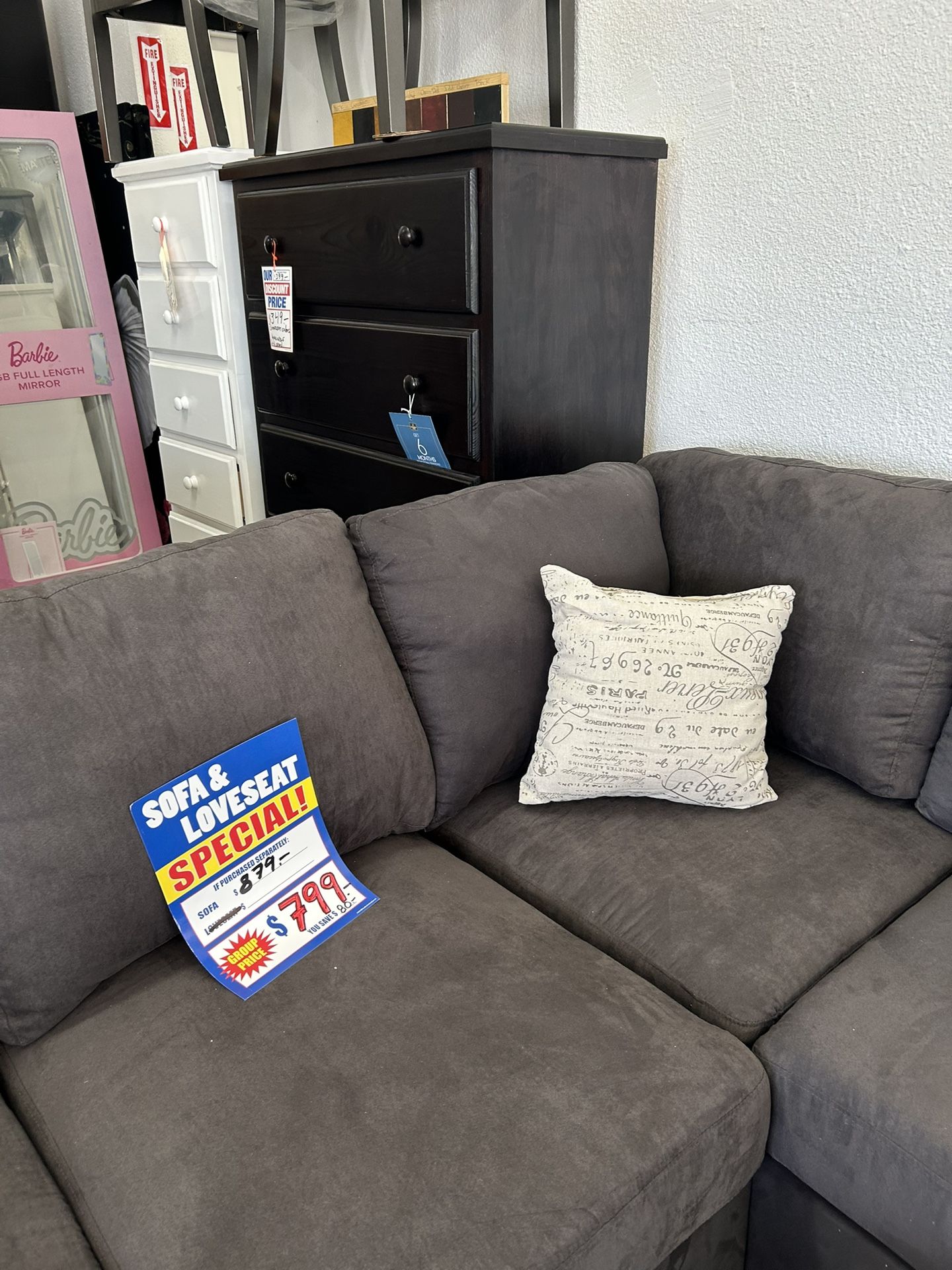 3 Piece Sectional Sofa With Ottoman