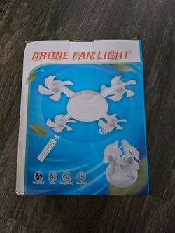 Drone Fan Light with Remote Control