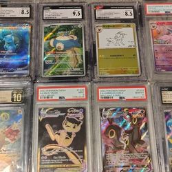 Graded Pokemon Card Lot