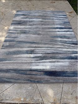 Large Abstract Area Rug