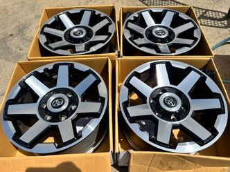SET 4x 17" WHEELS TOYOTA 4RUNNER TRD TRAIL RIMS FJ CRUISER 2014-2023 OEM 75154