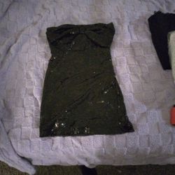 Black Sparkle Dress Never Worn.