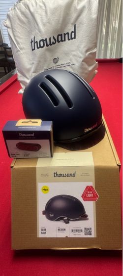 Thousand Chapter Collection Helmet Club Navy Medium