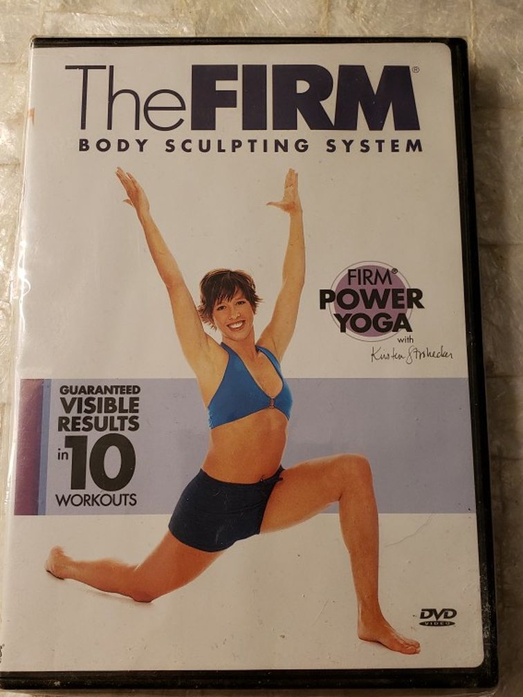 The Firm Power Yoga Exercise Fitness DvD VIDEO NEW SEALED