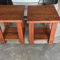 Custom Built End Tables