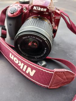 Nikon Digital SLR (Red)