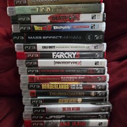 PS3 Game Lot – 20 Games – $120

Selling a full PlayStation 3  Game Bundle– 20 total games