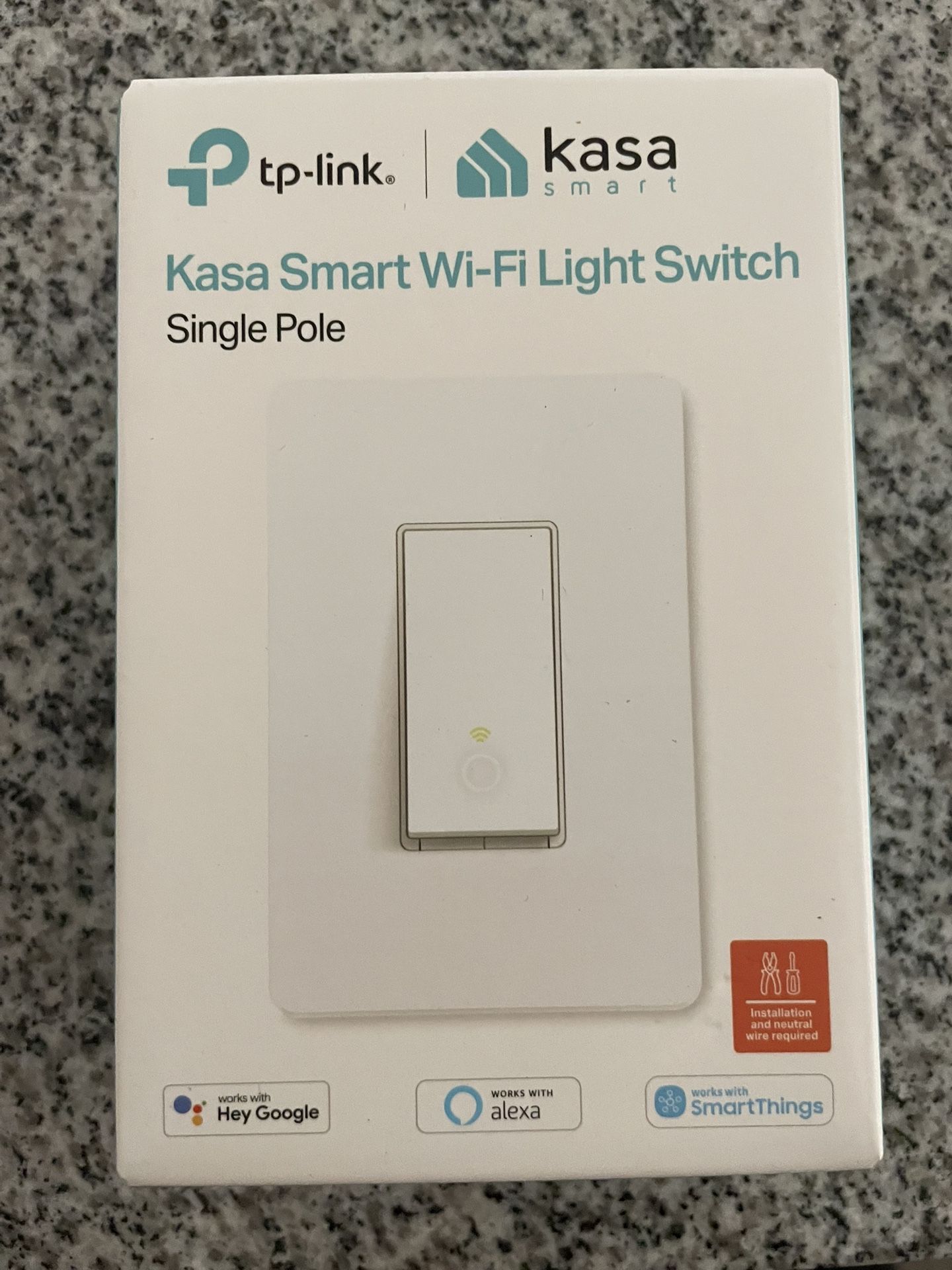 Brand New TP Link Smart WiFi Light Switch Single Pole,  Multiple Availabe 
