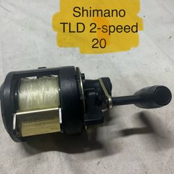 Shimano TLD 2-Speed 20 Conventional Reel