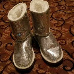 UGG Silver Boots