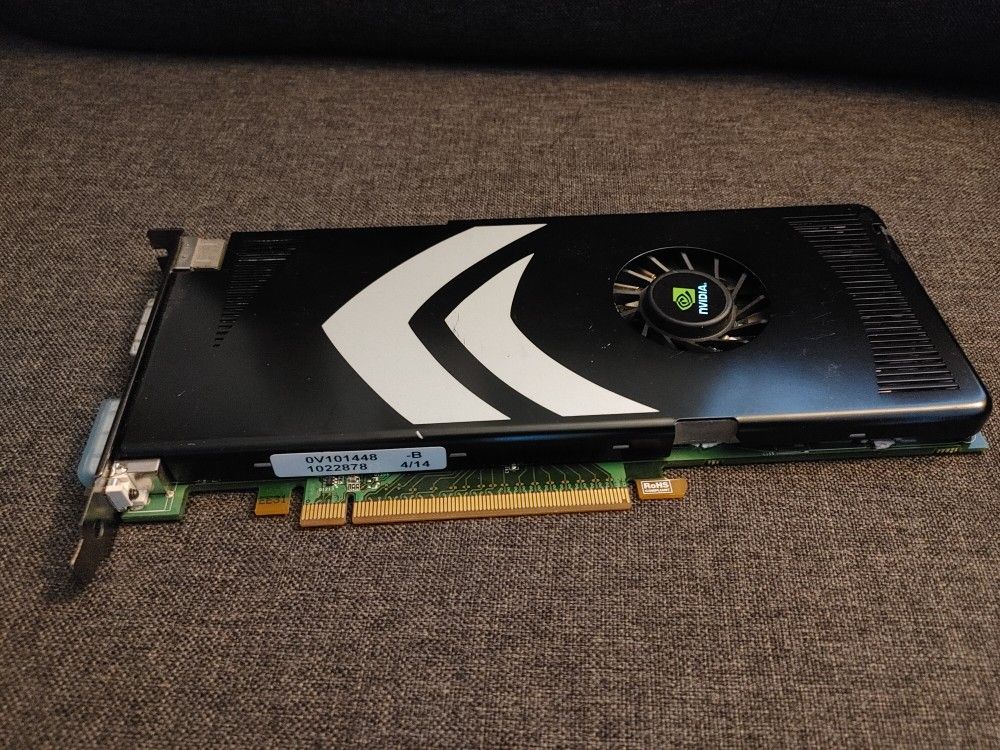 NVIDA GeForce 8800 GT 512MB GDDR3 PCI Express 2.0 x16 Video Graphics Card