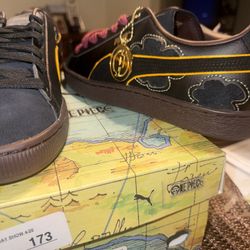 ‘One piece’ Themed Puma 4 Black beard Men’s Size 9 