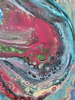 Beautiful Acrylic Pour