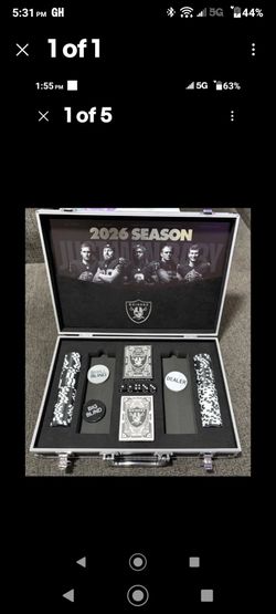 2026 raiders poker set box