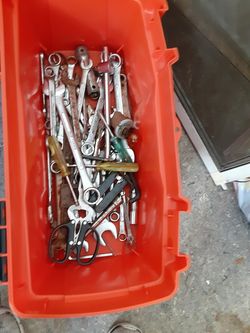 Tool Box with tools