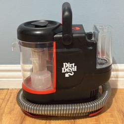 Dirt Devil Portable Spot Cleaner Machine for Carpet and Upholstery + Solution