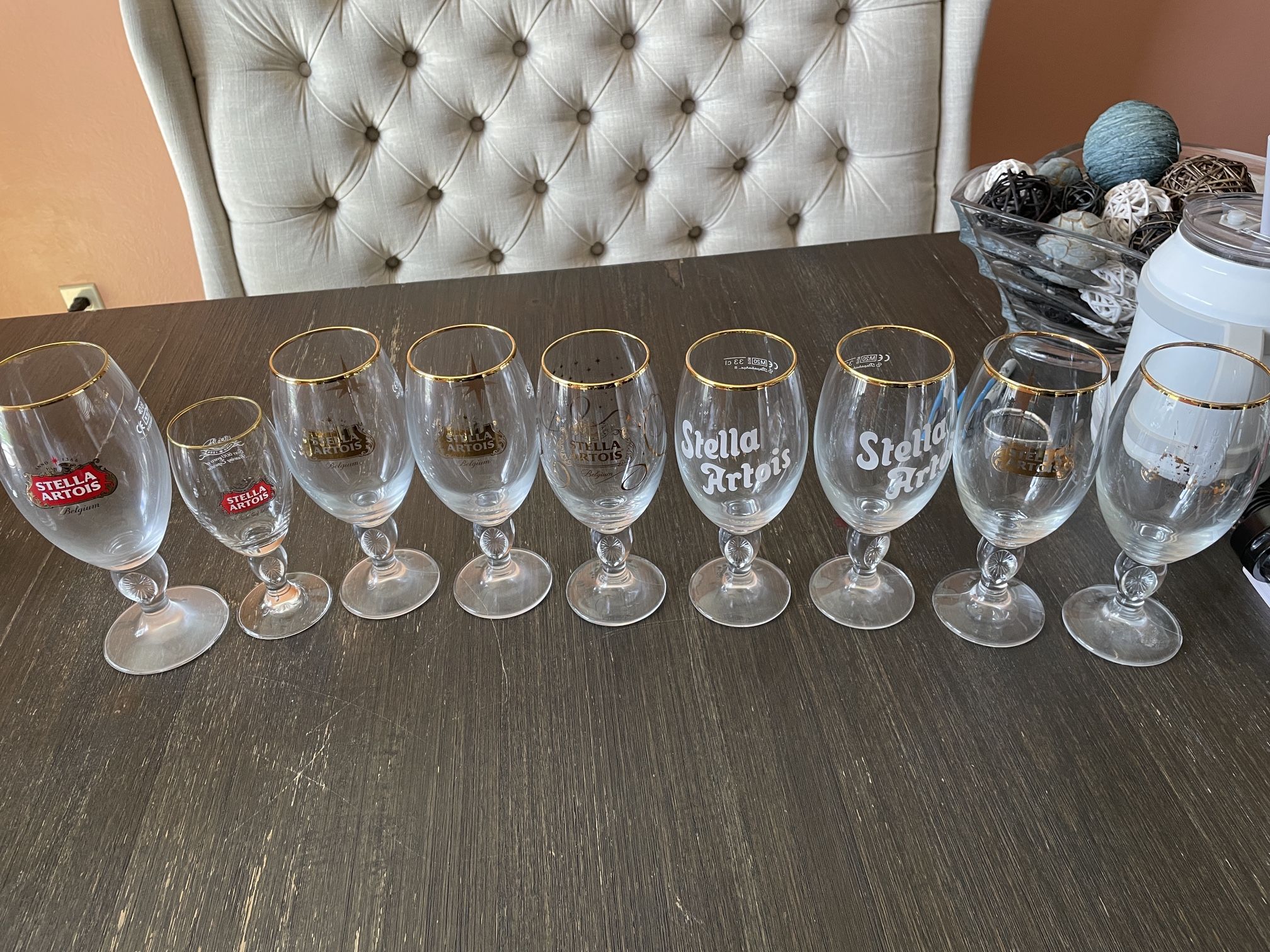 Beer And Liquor Glasses