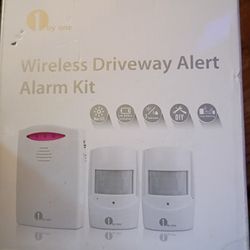 Wireless Driveway Alert Alarm Kit