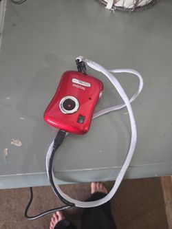  Red Digital Camera Preview Screen 3-IN-1 Shoot Video Clips PC Web Cam 