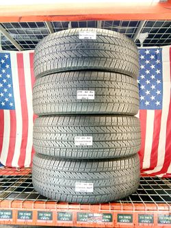 ✅ P275/60R20 BRIDGESTONE ALENZA AS02 275 60 20  USED TIRES SET 275/60R20