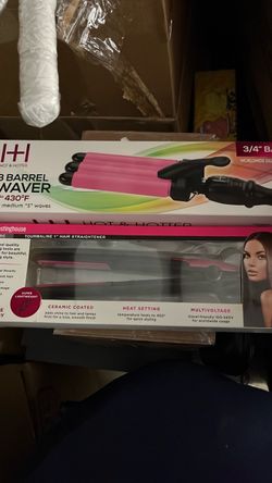 Hot & Hotter 3 Barrel Hair Waver and Westinghouse Straightener