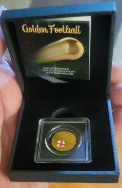 England Golden Football 1/1000 Oz Gold Coin