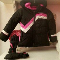 Girls Winter Jacket, Snow, Rain, Ski Jacket Size 5/6