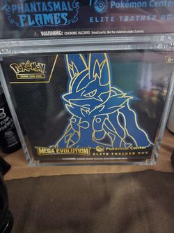 Mega Evolutions (Lucario) Pokemon Center ETB