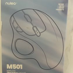 Nulea M501 Wireless Trackball Mouse 