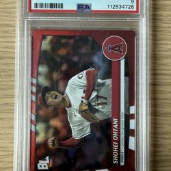 2023 Topps Big League Shohei Ohtani #287 PSA 9 Mint Angels 🔥 Two-Way Superstar