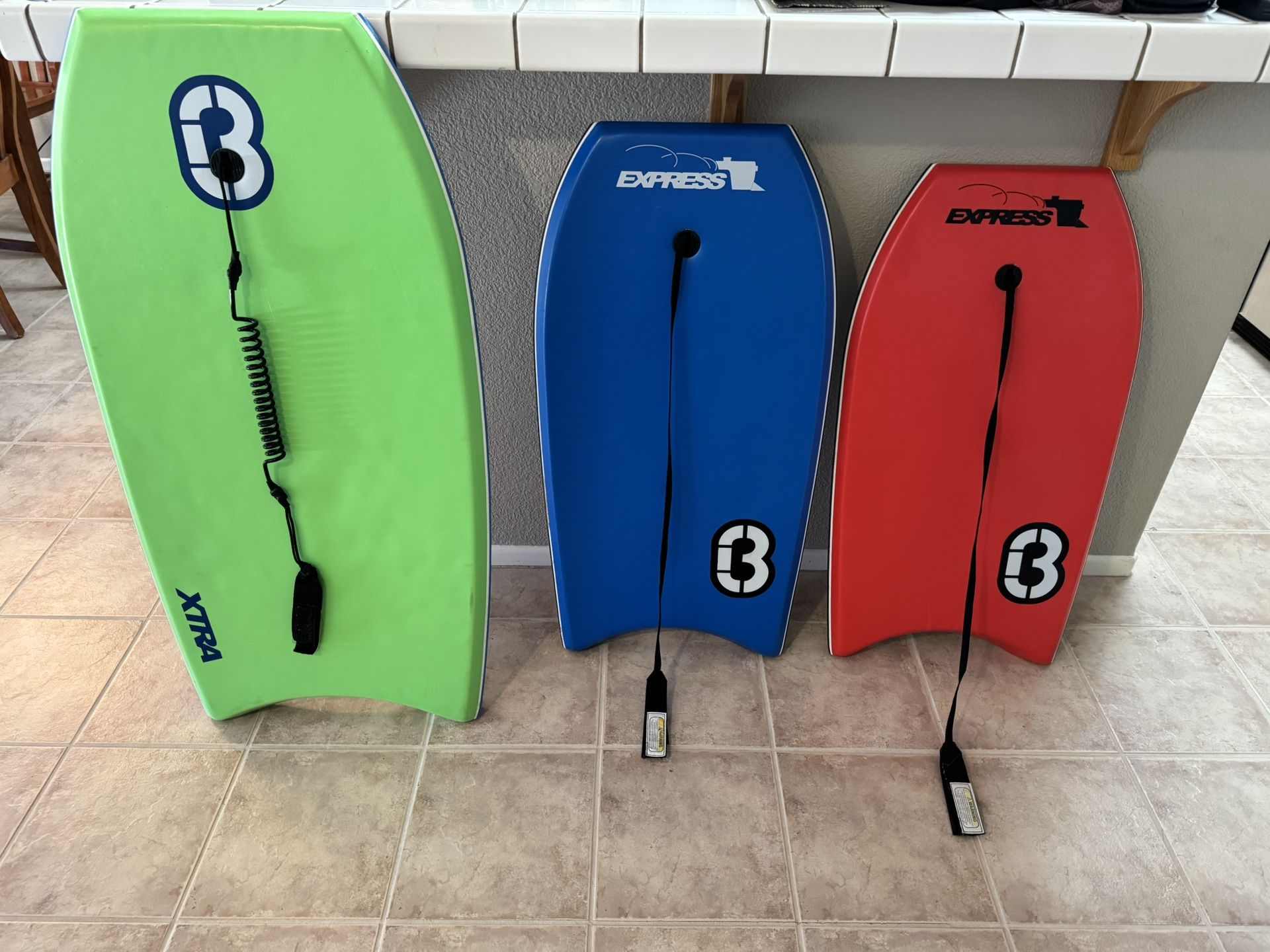 (3) Express Bodyboards (45/39/36 Inch)