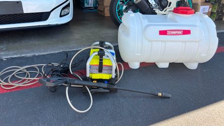 Electric Pressure Washer with Chapin Tank