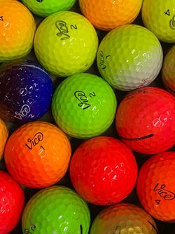 Multi Color Vice Golf Balls