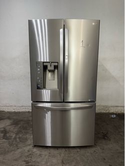LG French Doors stainless steel refrigerator