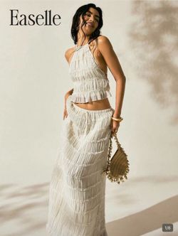 White two piece set