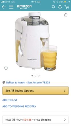 Hamilton Beach Juice Fountain In Great Condition!!!