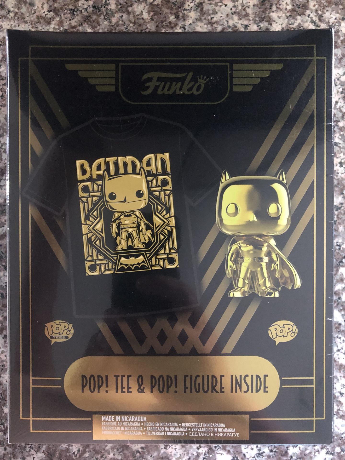 Gold Chrome Batman Funko
