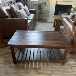 Wood Rustic Coffee Table